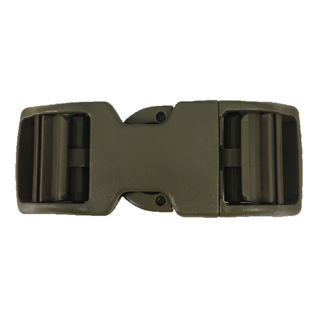 Duraflex Autolock 1" SRB Buckle Set, Coyote Brown