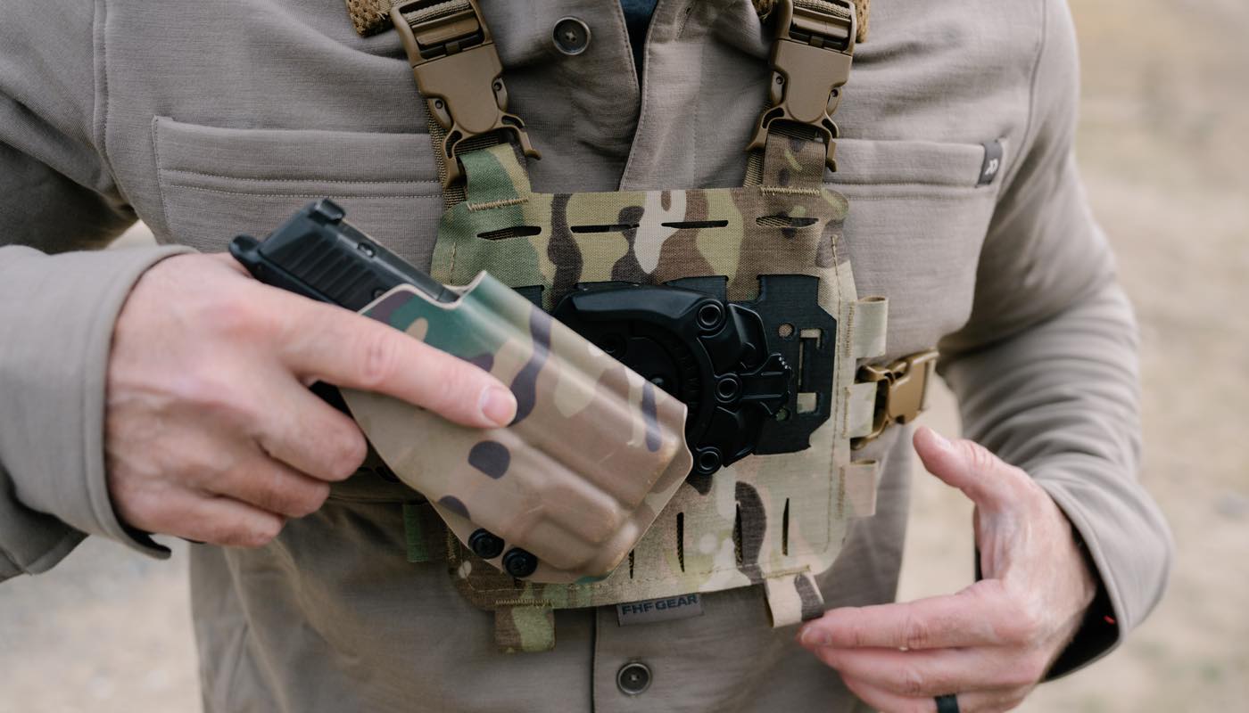 Fhf Gear Binocular Chest Holster Nikon Bino Harness Fhf Gear Fob - Main Image