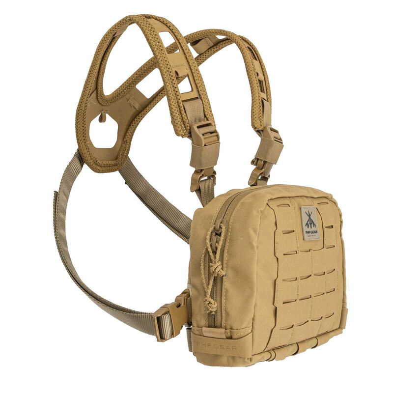 FHF Gear Chest Rig - Gen2 in Coyote Brown | Nylon